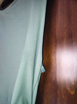 Vestido largo verde oliva drapeado