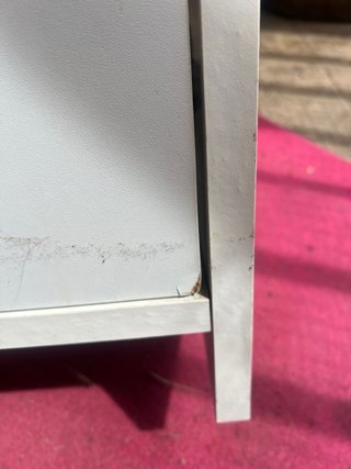 Mueble de baño blanco,bajito