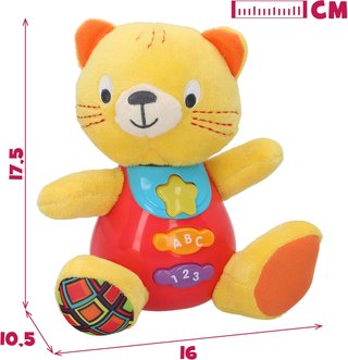 Winfun peluche elefante con luces y sonidos