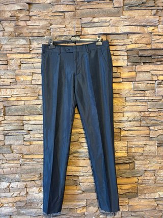 Abito Sartoria Moratti lucido blu taglia 48