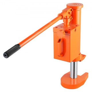 Gato Hidráulico de Punta, Gato Elevador de 5 Toneladas en la Punta, Gato de Máquina con Capacidad de Elevación de 10 Toneladas en la Parte Superior, Altura de Punta de 1.0-9.1 in, Altura Superior ...
