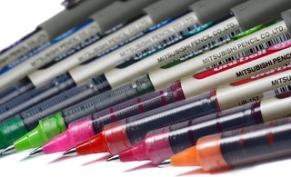 Uni-Ball bolígrafo punta rodante tinta resistente