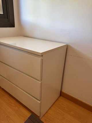 Cómoda Malm Ikea Blanca