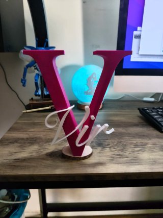 Letras decorativas para regalo