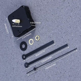 Movimiento silencioso para reloj de pared