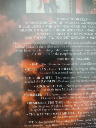 Michael Jackson "History" DVD