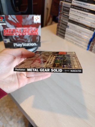 🇪🇦 Portadas Metal Gear Solid PS1 Originales