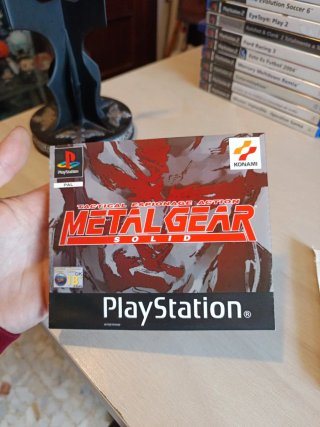 🇪🇦 Portadas Metal Gear Solid PS1 Originales