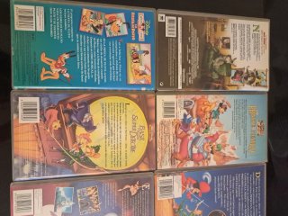 Lote 20 Películas VHS Disney Clásicos Español
