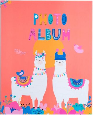 Álbum de fotos con bolsillos y tapa dura