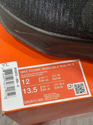 Nike ZoomX Invincible Run FK 3 Negro