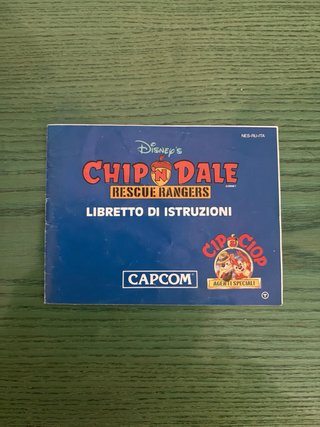 Chip 'n Dale Rescue Rangers NES ITA Capcom Mattel