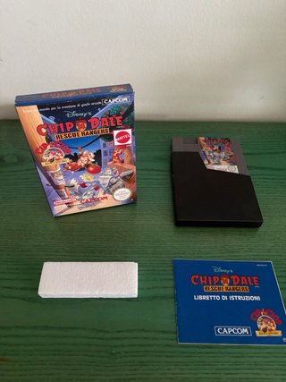 Chip 'n Dale Rescue Rangers NES ITA Capcom Mattel
