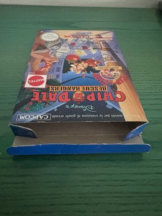 Chip 'n Dale Rescue Rangers NES ITA Capcom Mattel