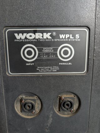 Altavoz Pasivo Work WPL 5 - 15 pulgadas