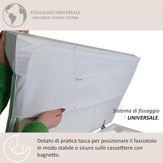 Italbaby cambiador colchón adaptable seguro