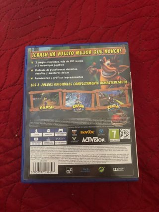 Crash Bandicoot N. Sane Trilogy PS4