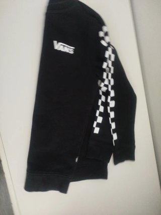 Sudadera Vans Niño Negra