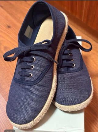 Zapatillas Pisamonas ceremonia azul