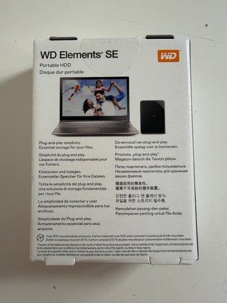 Disco duro WD Elements SE 2TB
