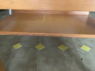 Mesa de centro madera y cristal