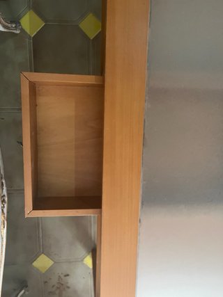 Mesa de centro madera y cristal