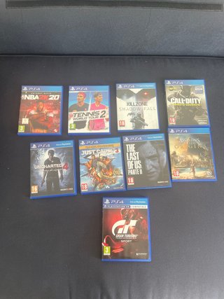 Pack 9 Juegos PS4