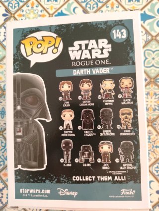 Funko Pop Star Wars Rogue One Darth Vader 143
