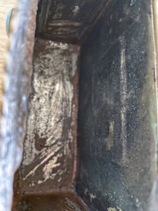 Scatola vintage etnica decorata amuleto spirituale