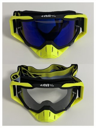 Gafas 100% y Guantes Fox Nuevos 38