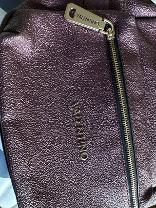Mochila Valentino Morado y Dorado