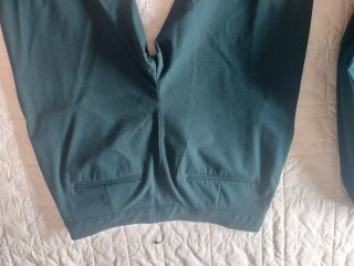 Traje chaqueta verde oscuro