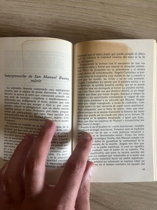 San Manuel Bueno, Martir