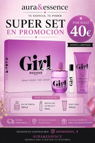 Set Rochas Girl Life Oferta 40€