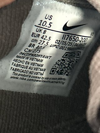 Nike Air Force 1 Talla 42.5