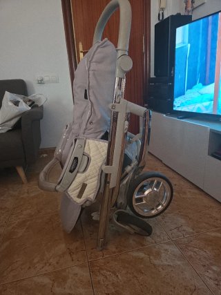 Carrito Bebecar gris
