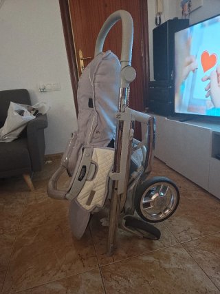 Carrito Bebecar gris