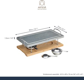 Artesà parrilla piedra mármol gourmet