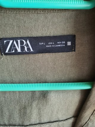 Chaqueta Zara tipo sahariana