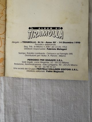 L'album di tiramolla completo anno 1990