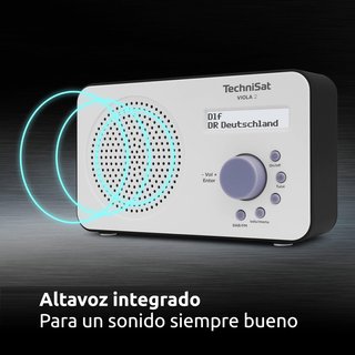 TechniSat radio digital portátil dab+ fm