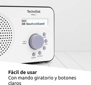 TechniSat radio digital portátil dab+ fm