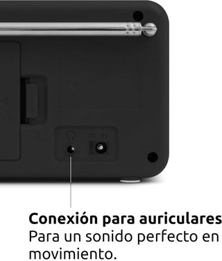 TechniSat radio digital portátil dab+ fm