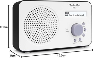 TechniSat radio digital portátil dab+ fm