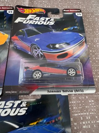 Hot Wheels Fast & Furious 5 set fast imports