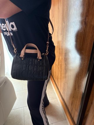 Bolso CH Negro y Beige