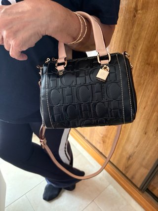 Bolso CH Negro y Beige