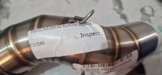 Tubo de escape moto