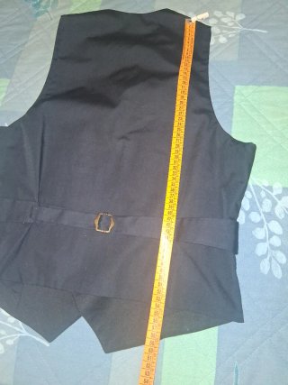 Panciotto uomo Doppio petto Briglia blu