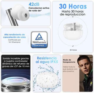 realme auriculares inalámbricos con cancelación